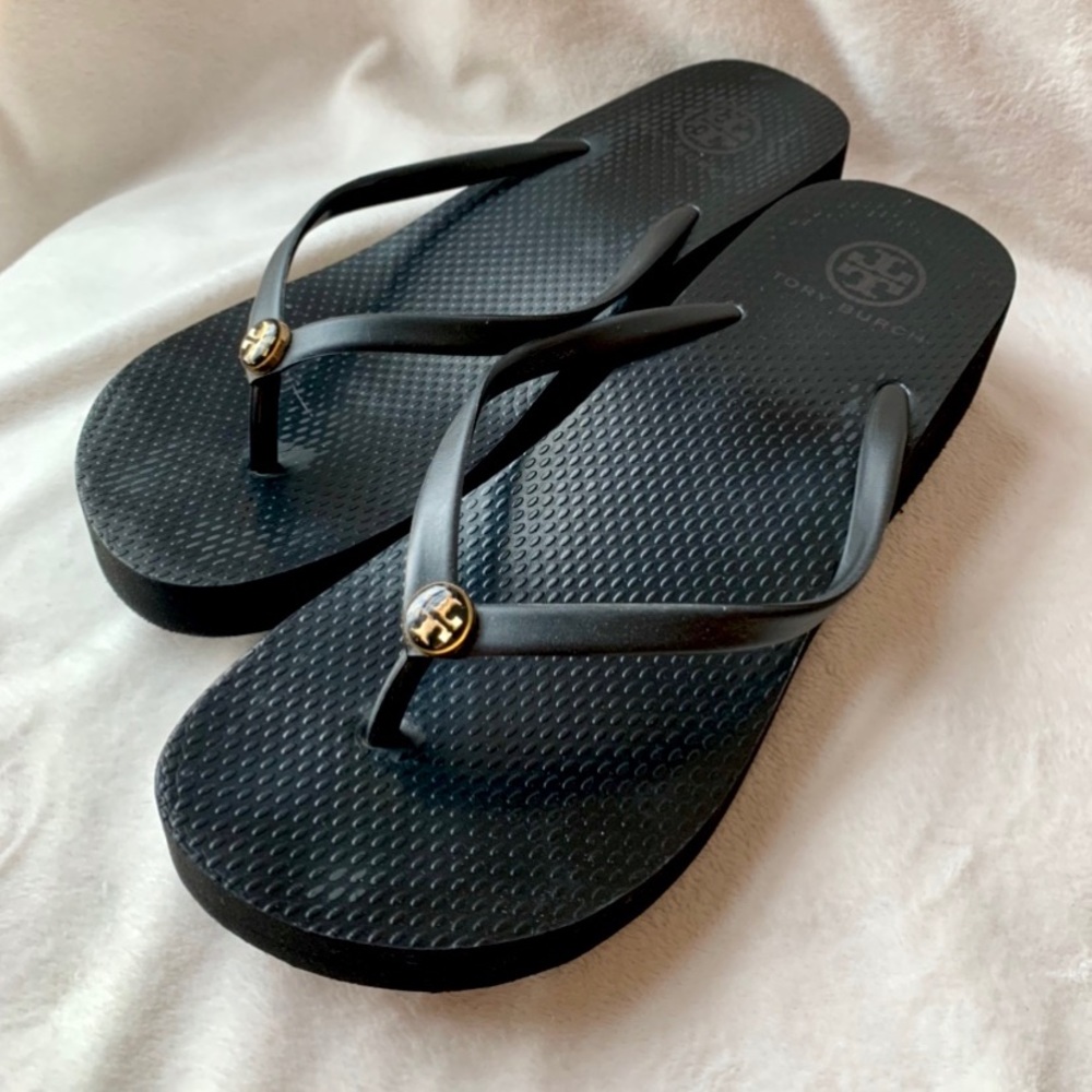 Tory Burch Wedge Flip Flops